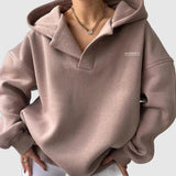 Selara Bay | Women's Oversized Pullover Hooded Sweatshirt