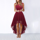 Selara Bay | Women's Lace High-Low Midi Dress