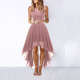 Selara Bay | Women's Lace High-Low Midi Dress