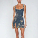 Selara Bay | Women's Embellished Sequin Mini Dress