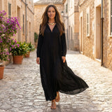 Selara Bay | Women's Relaxed Hooded Maxi Dress