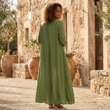 Selara Bay | Women's Relaxed Hooded Maxi Dress