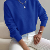 Selara Bay | Women's Mock Neck Knit Sweater