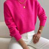 Selara Bay | Women's Mock Neck Knit Sweater