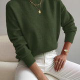 Selara Bay | Women's Mock Neck Knit Sweater