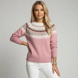 Selara Bay | Women's Fair Isle Knit Sweater