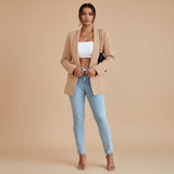Selara Bay | Women's Open Front Tailored Blazer