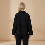 Selara Bay | Women's Zip Front Collared Jacket