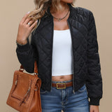 Selara Bay | Women's Quilted Zip Front Jacket