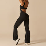 Selara Bay | Women's Sleeveless Flared Jumpsuit