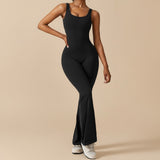 Selara Bay | Women's Sleeveless Flared Jumpsuit