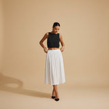 Selara Bay | Women's Cropped Sleeveless Knit Top