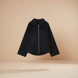 Selara Bay | Women's Zip Front Collared Jacket