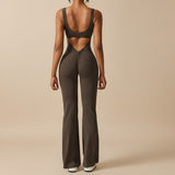 Selara Bay | Women's Sleeveless Flared Jumpsuit