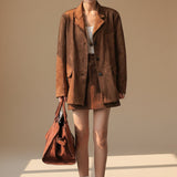 Selara Bay | Women's Single Button Tailored Blazer