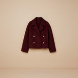 Selara Bay | Women's Double Breasted Cropped Coat