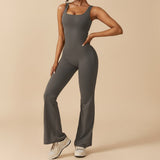 Selara Bay | Women's Sleeveless Flared Jumpsuit