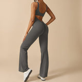 Selara Bay | Women's Sleeveless Flared Jumpsuit