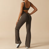 Selara Bay | Women's Sleeveless Flared Jumpsuit