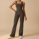Selara Bay | Women's Sleeveless Flared Jumpsuit