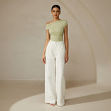 Selara Bay | Women's Off-Shoulder Ruched Top