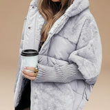 Selara Bay | Women's Hooded Faux Fur Puffer Jacket