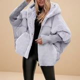 Selara Bay | Women's Hooded Faux Fur Puffer Jacket