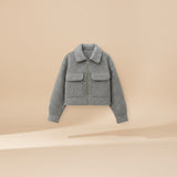 Selara Bay | Women's Zip Front Utility Jacket