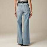 Selara Bay | Women's High Waist Wide Leg Jeans