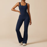 Selara Bay | Women's Sleeveless Flared Jumpsuit