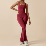 Selara Bay | Women's Sleeveless Flared Jumpsuit