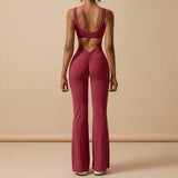 Selara Bay | Women's Sleeveless Flared Jumpsuit