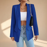 Selara Bay | Women's Open Front Tailored Blazer
