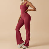 Selara Bay | Women's Sleeveless Flared Jumpsuit